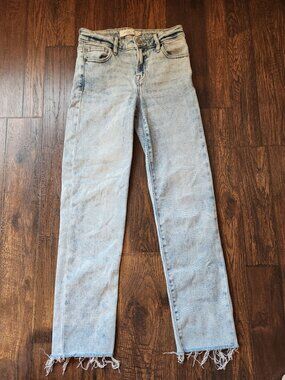 Hidden Los Angeles Jeans Women Chole Mid-Rise Cropped Straight size 24